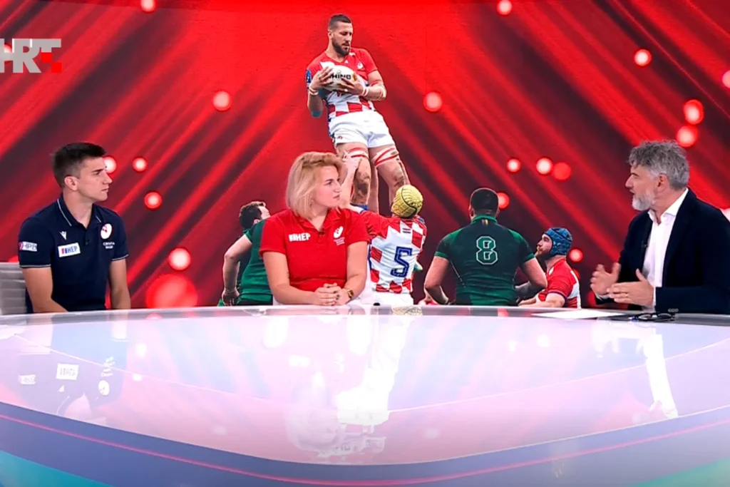 niko vranešević i josipa farac na gostovanju u hrt emisiji